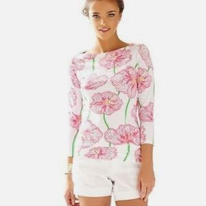 Lilly Pulitzer Andie Boatneck Top